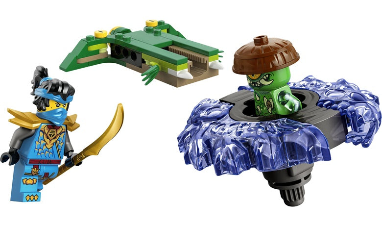 Konstruktor LEGO® Ninjago Nya kontra smok 71849, 49 elementów
