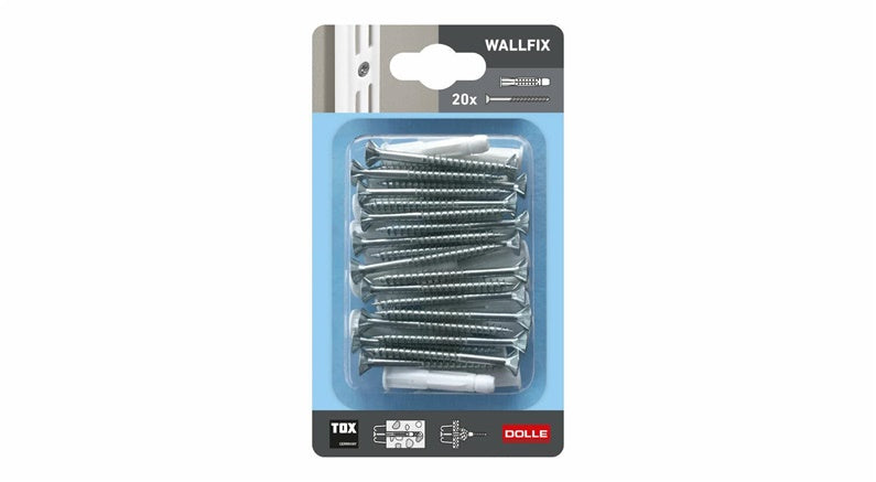 Varžtas Dolle WallFix, 50 mm x 2 mm, 20 vnt.