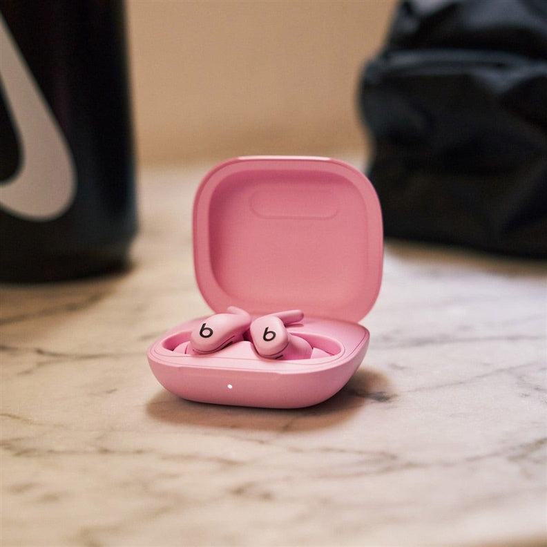 BELAIDĖS AUSINĖS POWERBEATS FIT ROŽINĖS
