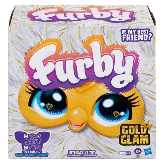Interaktywna zabawka Hasbro Furby Gold Glam G1938