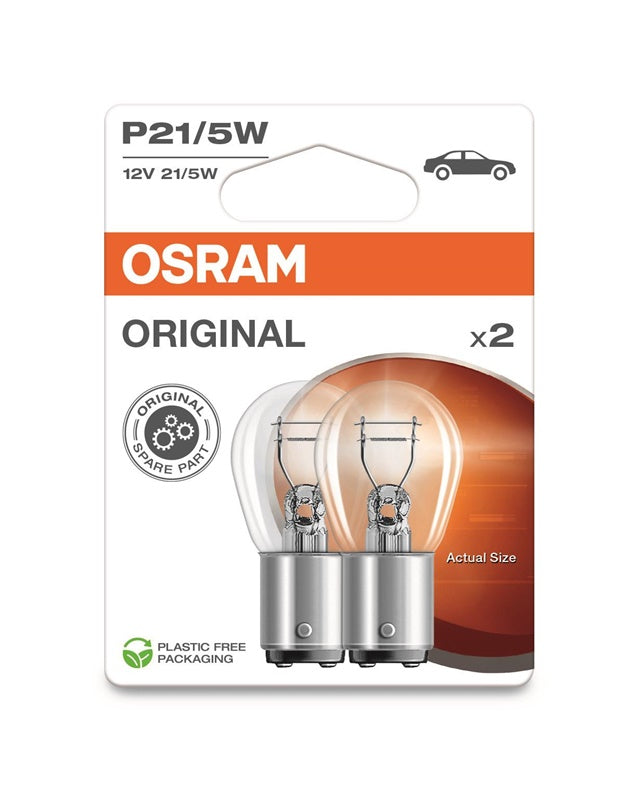 ŻARÓWKA SAM. OSRAM 7528-02B 21/5W 12V BLI2