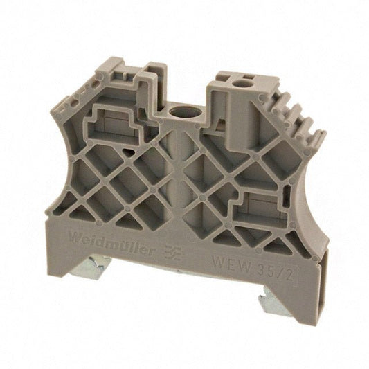 1061200000 Weidmüller WEW 35/2 W-Serie Endhalterung, dunkelbeige