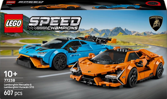 Konstruktorius LEGO® Lamborghini Revuelto & Huracán 77238