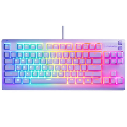 KLAWIATURA STEELSERIES APEX3 TKL LAVENDER