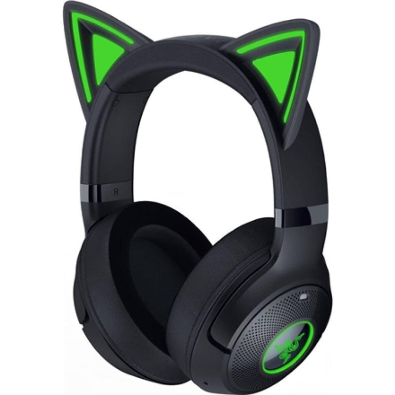SŁUCHAWKI RAZER KRAKEN V2 KITTY BT CZARNE