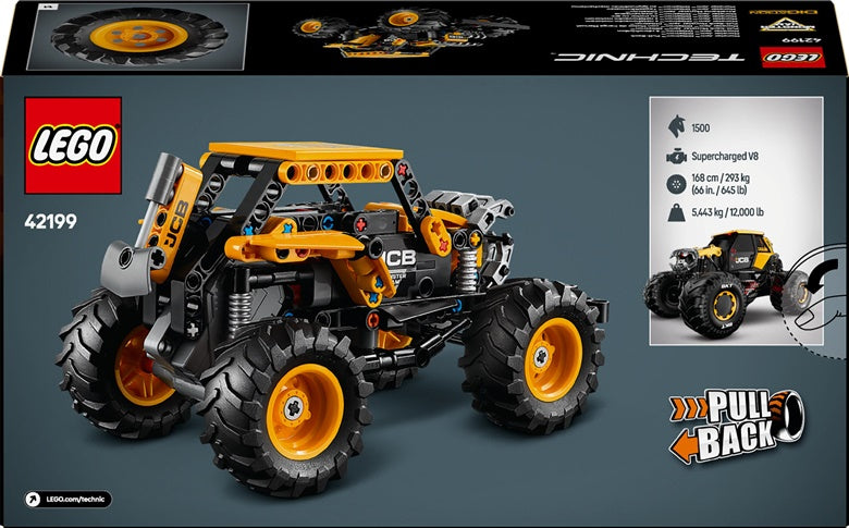 LEGO® Technic Monster Jam™ DIGatron™ Pull-Back, 218 vnt.