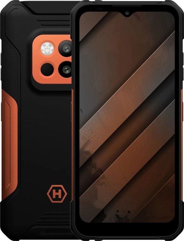 Mobilusis telefonas Hammer Construction 2 5G 256GB oranžinė