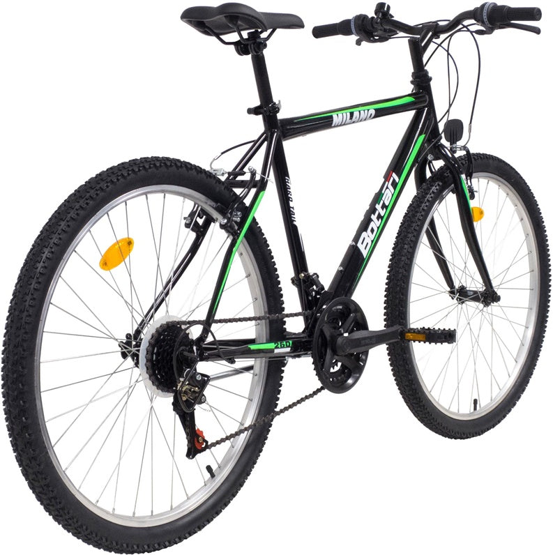 Dviratis miesto Bottari Milano, 26 ", juodas
