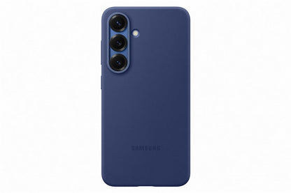 Telefono dėklas Samsung Silicone, Galaxy S25, mėlyna