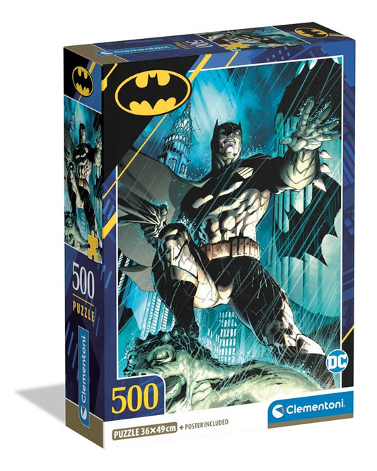 Dėlionė Clementoni DC Batman 35593, 49 cm x 36 cm, 500 vnt.
