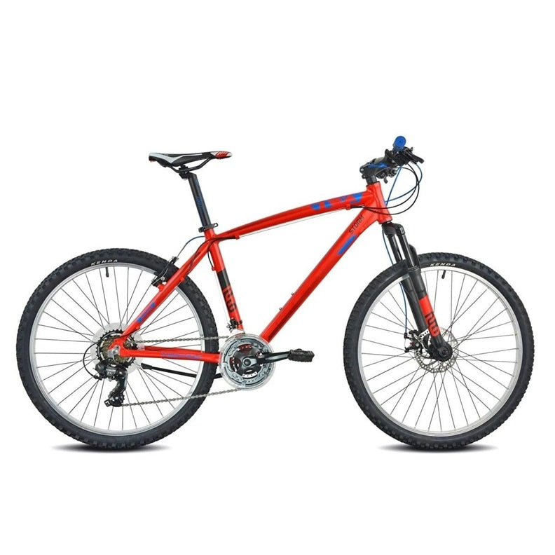 Dviratis miesto Torpado, 27.5 ", raudona sp.