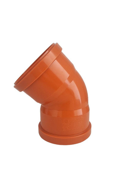 Kolano kanalizacyjne dwukielichowe Magnaplast, Ø 110 mm, 45°