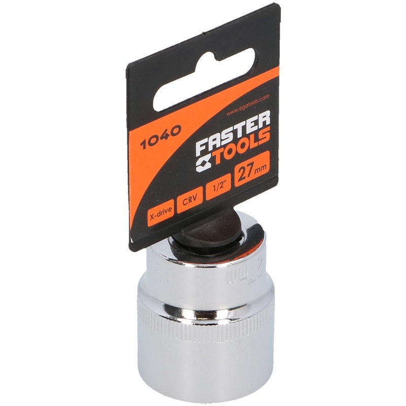 Varžtų galvutė Faster Tools 1/2" 27 mm 1040
