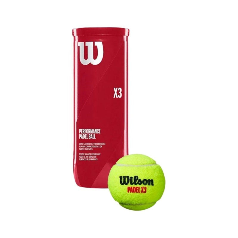 Padelio kamuoliukas Wilson X3, 3 vnt.