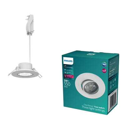 Įmontuojamas šviestuvas Cilantro LED 5W 4K 550lm D9 Dim balt