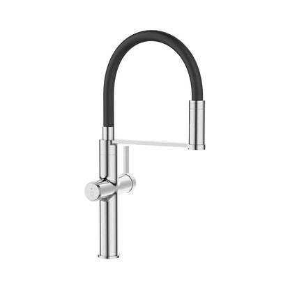Bateria kuchenna Invena Perisa, czarny/chrom
