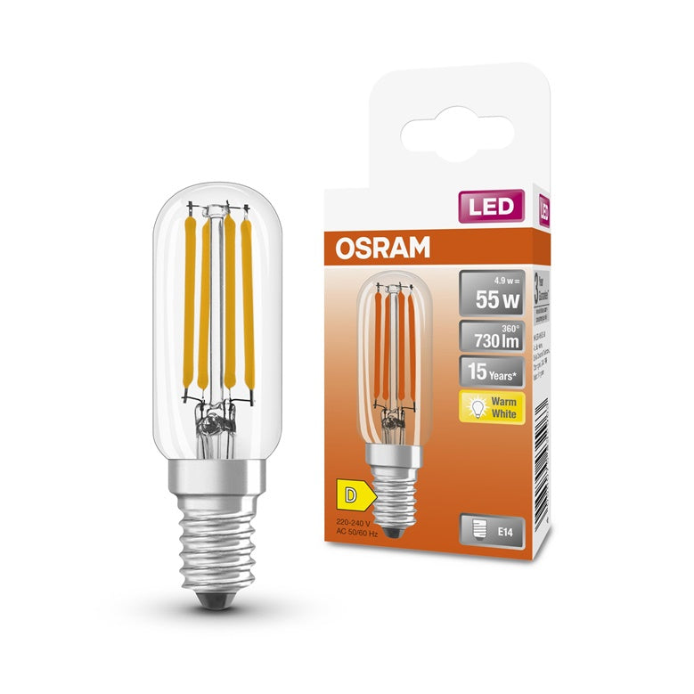 LEMPA LED SPECIALI E14 T26 4.9W 730LM 2700K
