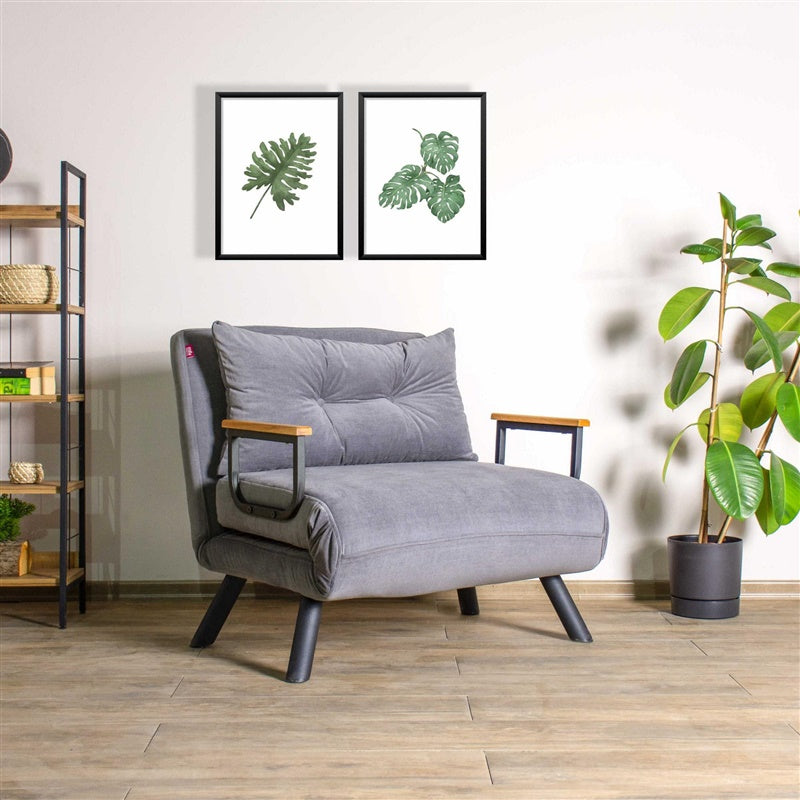 SOFA-BED HANAH HOME SANDO GREY COL