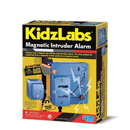 Magnetinis žaislas 4M KidzLabs Magnetic Intruder Alarm