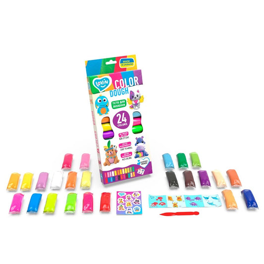 Modeling Clay Lovin Color Dough ETC41184, assorted colors