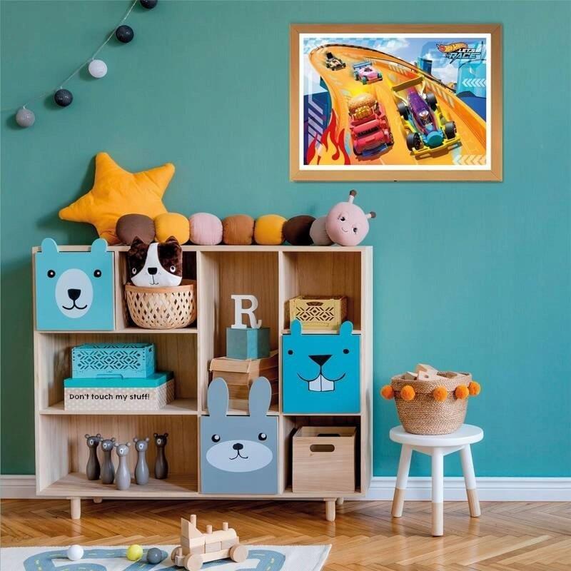 Dėlionė Clementoni Hot Wheels, 62 cm x 42 cm, 24 dal.
