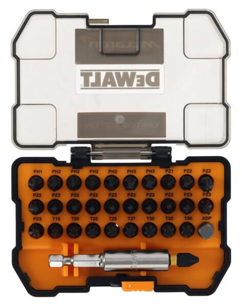 Atsuktuvo antgalių rinkinys Dewalt 32 vnt