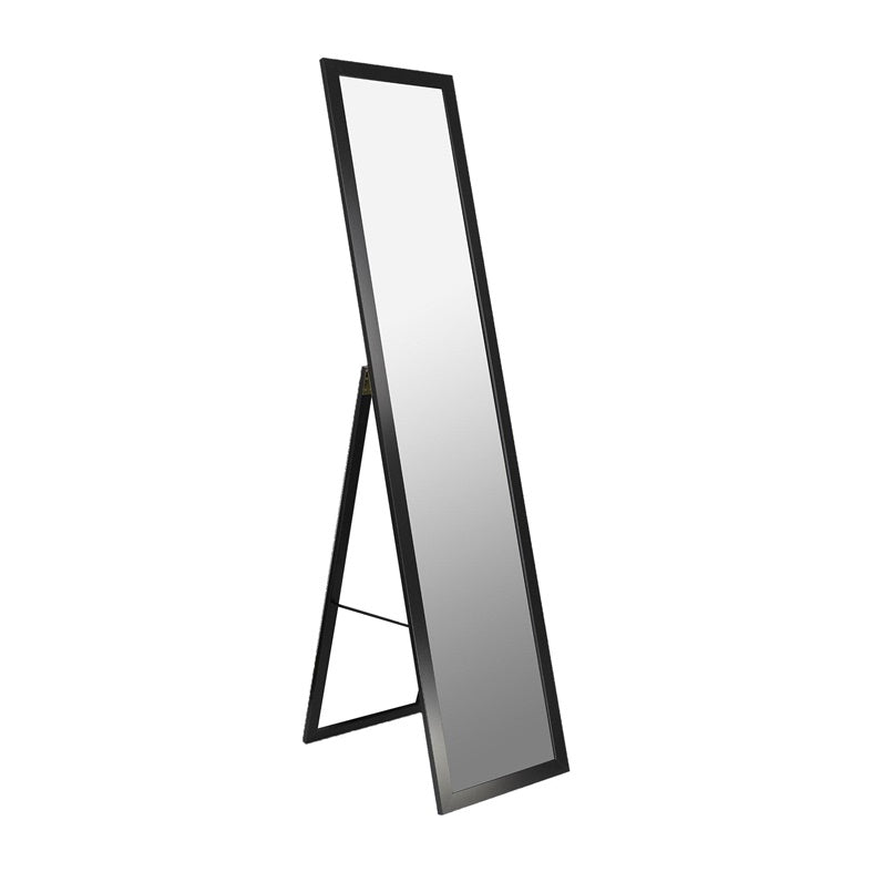 LUSTRO STOJĄCE Z RAMĄ 156X36 CM CZARNE