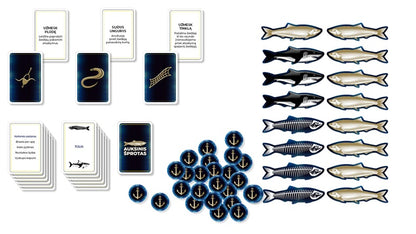 GAME BOARD AUKSINIS PROTAS RYKL IR ASAK