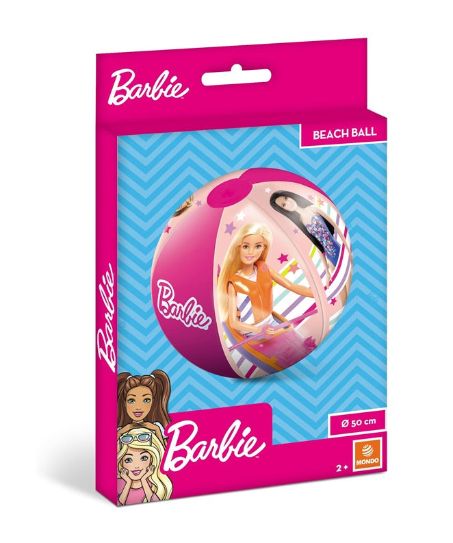 Paplūdimio kamuolys Mondo Barbie, 50 x 50 cm