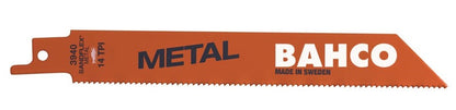 Tiesinio pjūklo geležtės Bahco 14TPI 228x0.9mm, 2 vnt.