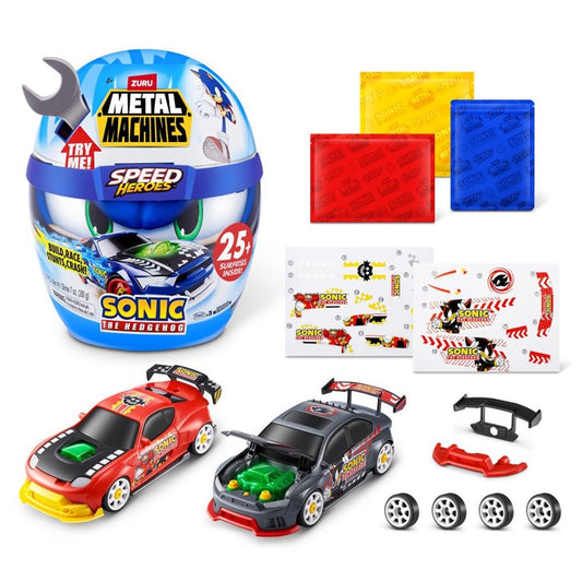 Transporto žaislų rinkinys Zuru Metal Machines Sonic 67128