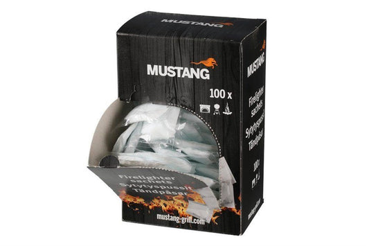 Zapałki do ognia, białe MUSTANG 100 szt.