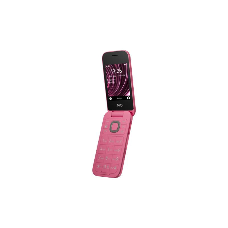 Mobilusis telefonas HMD 2660 Flip, 128 MB, raudonas