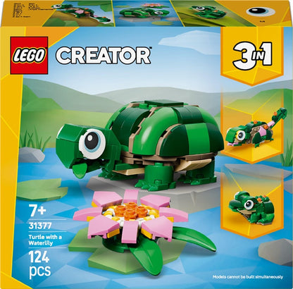 Konstruktorius LEGO® Creator 3in1 Vėžlys 31377, 124 vnt.