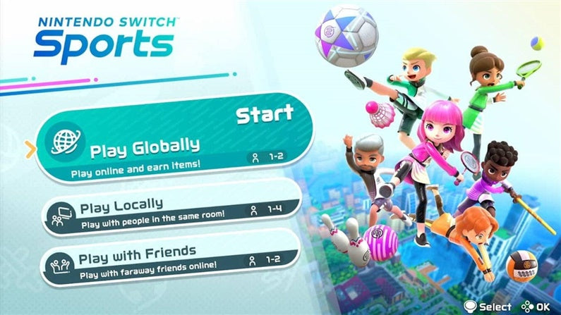 Gra Nintendo Switch Nintendo Sports + Leg Strap