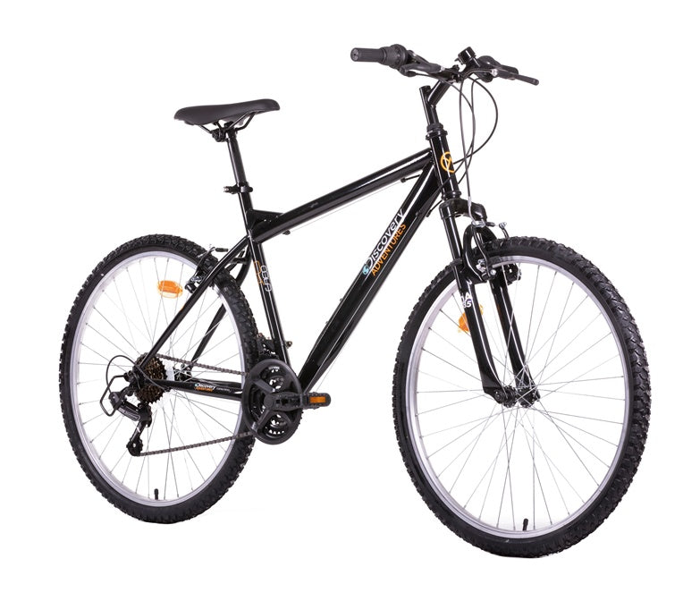 Dviratis kalnų Discovery, 26 ", juoda sp.
