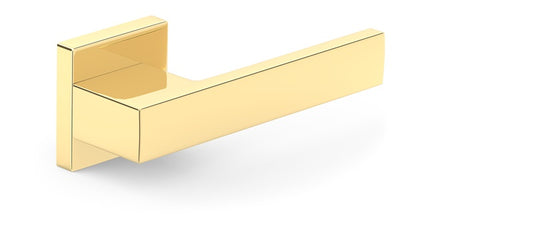 Klamka drzwiowa, wewnętrzna Q Polished Gold TOTAL Q, złota