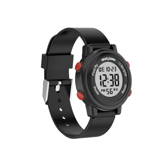 ZEGAREK CYFROWY SPONGE WATCHME CZARNY