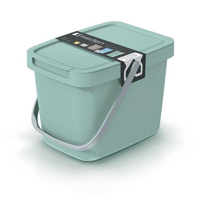 Kosz na śmieci Prosperplast NHW6-5575C, 6 l, zielony