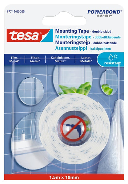 Dvipusė lipni juosta Tesa tesa, balta