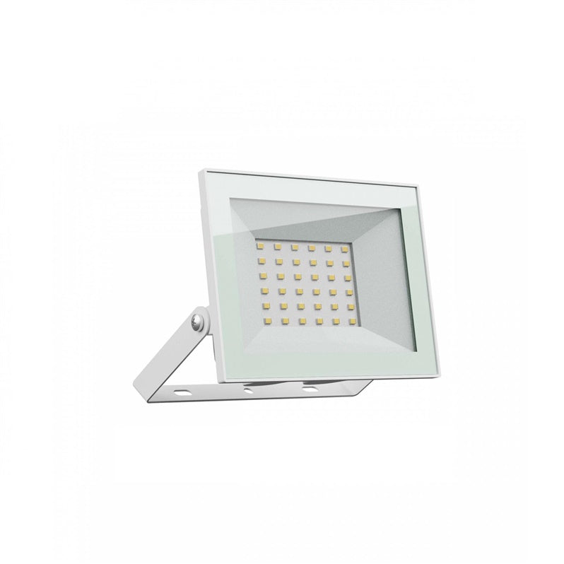 PROŽEKTORIUS LAUKO LED 30W 230V NW IP65 BALTAS