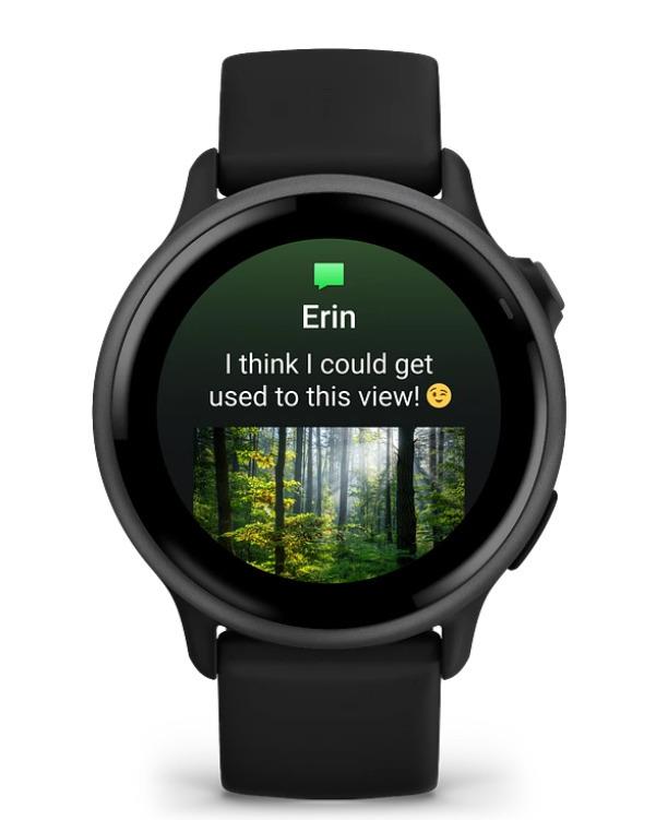 LAIKRODIS IŠMANUSIS VIVOACTIVE 6 JUODAS