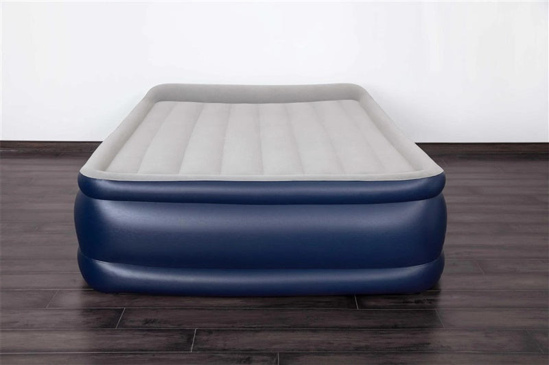 Materac dmuchany Bestway 67614, nieb./szary, 203 x 152 cm