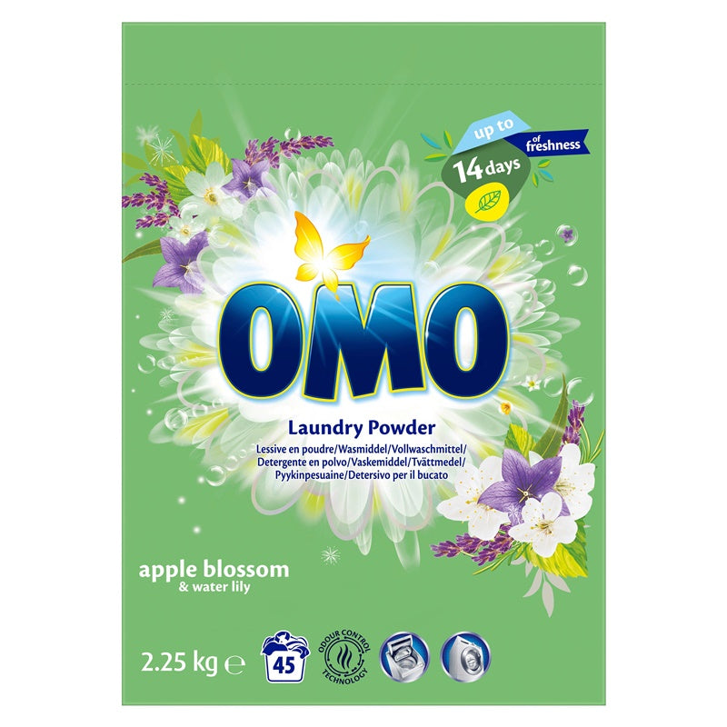 MILTELIAI SKALB OMO APPLE BLOSSOM 2.25KG