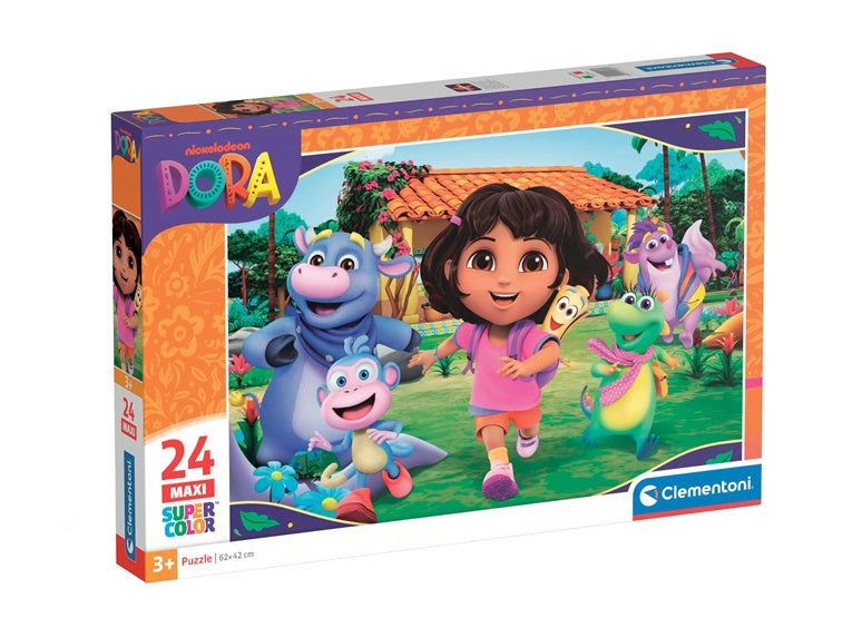 Puzzle Clementoni Super Color Dora 24826, 24 elementy