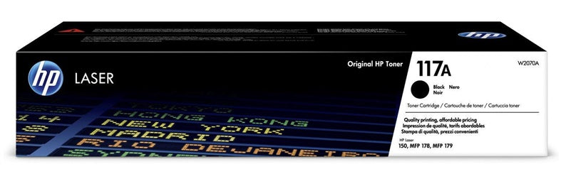 Tonerių kasetė HP Laser W2070A, juoda