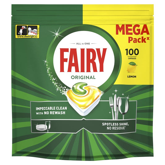 KAPSUŁKI DO ZMYWARKI FAIRY ALLINONE LEMON 100 SZT.