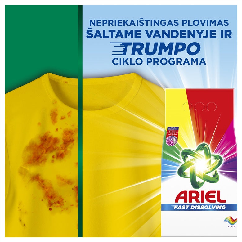 Skalbimo milteliai Ariel color 36 skalbimai, 1.98 kg