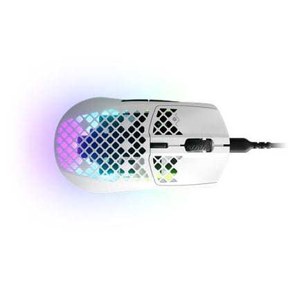 Žaidimų pelė Steelseries Aerox 3, balta