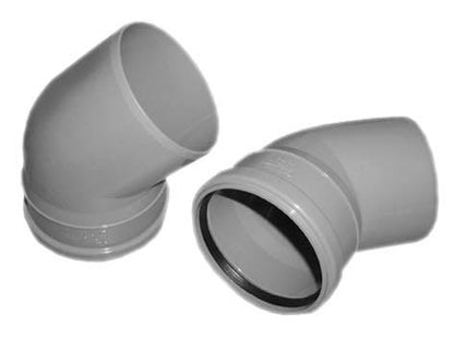 Kolano wewnętrzne Wavin, Ø 110 mm, 45°